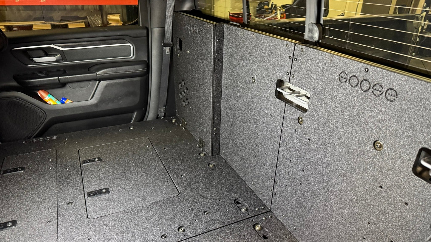 RAM - 1500 - 2019-Present - 5th Gen. - Crew Cab - Explore Series - Second Row Seat Delete Plate System