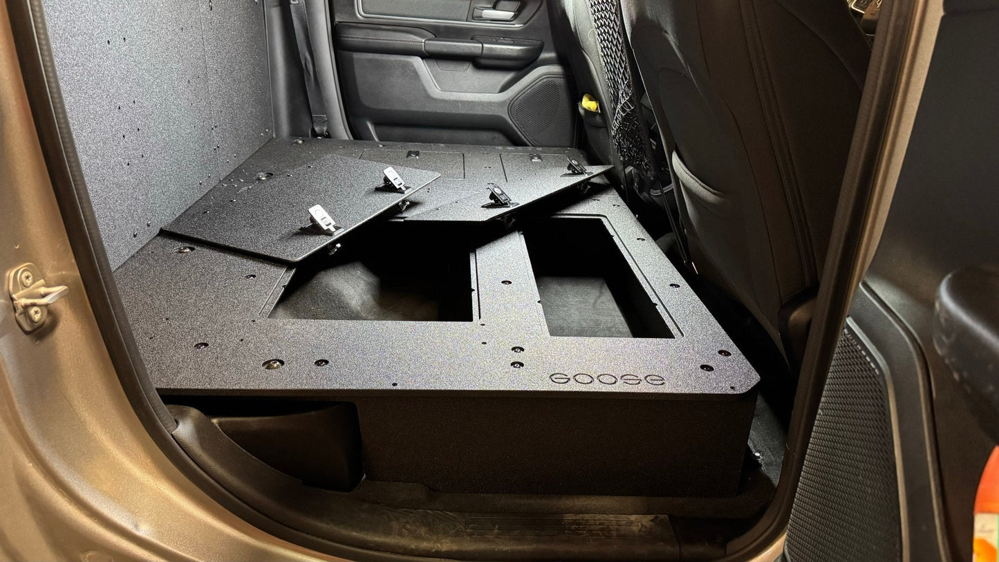 RAM - 1500 - 2019-Present - 5th Gen. - Crew Cab - Explore Series - Second Row Seat Delete Plate System