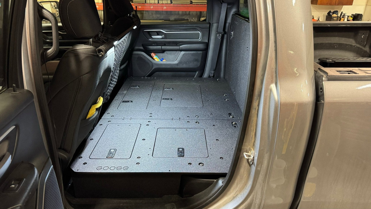 RAM - 1500 - 2019-Present - 5th Gen. - Crew Cab - Explore Series - Second Row Seat Delete Plate System