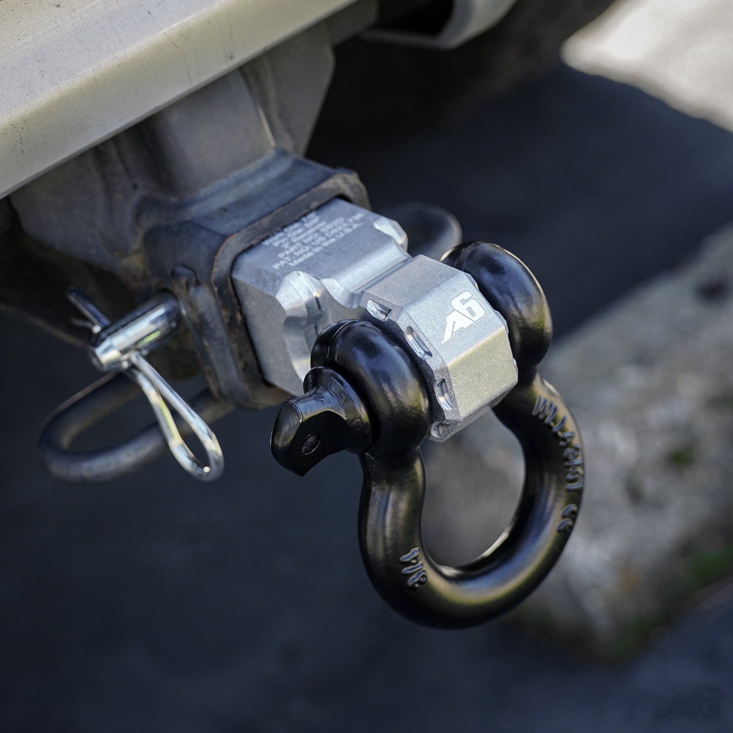 Shackle Block 2" Assembly - Raw