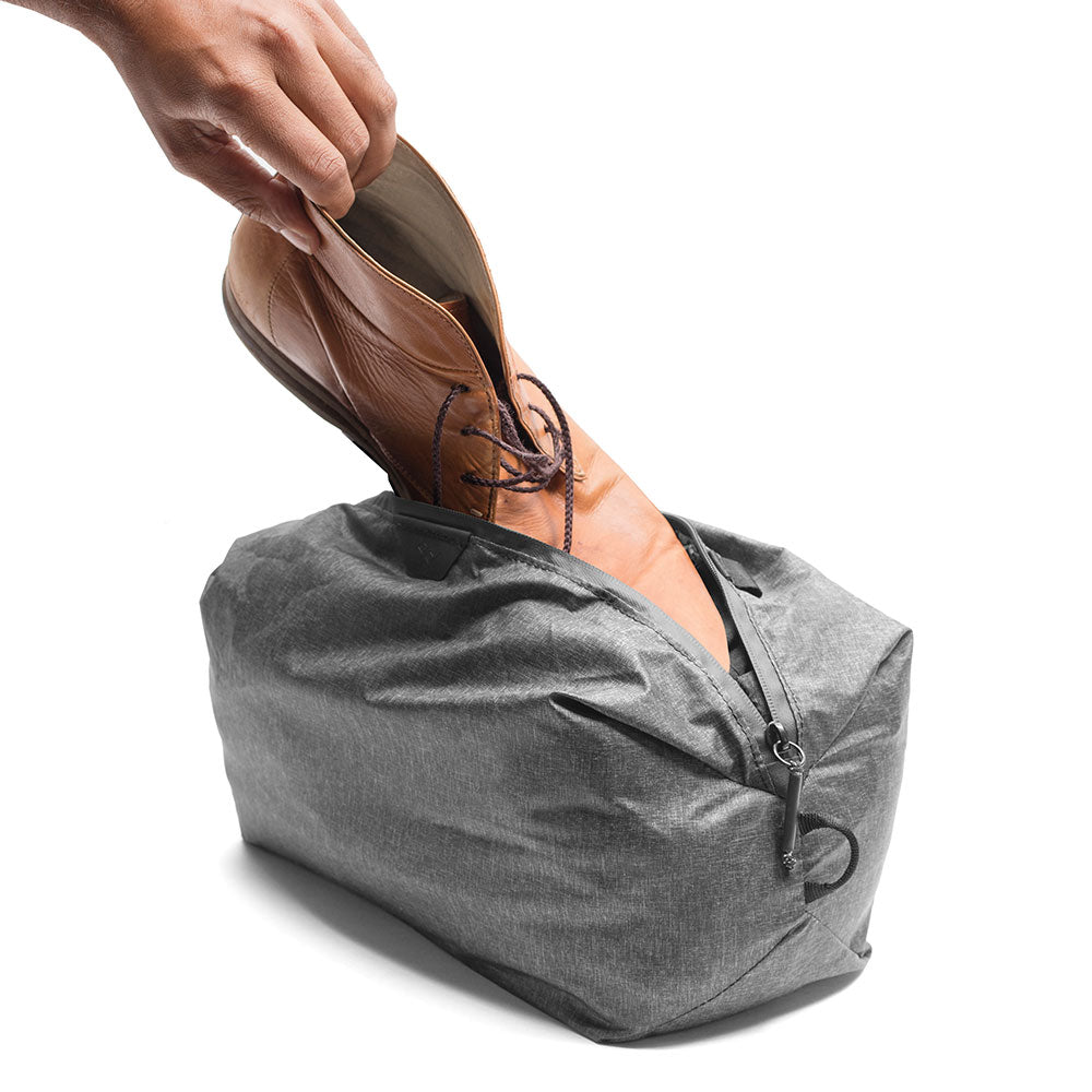 Shoe Pouch | Charcoal (PFAS)