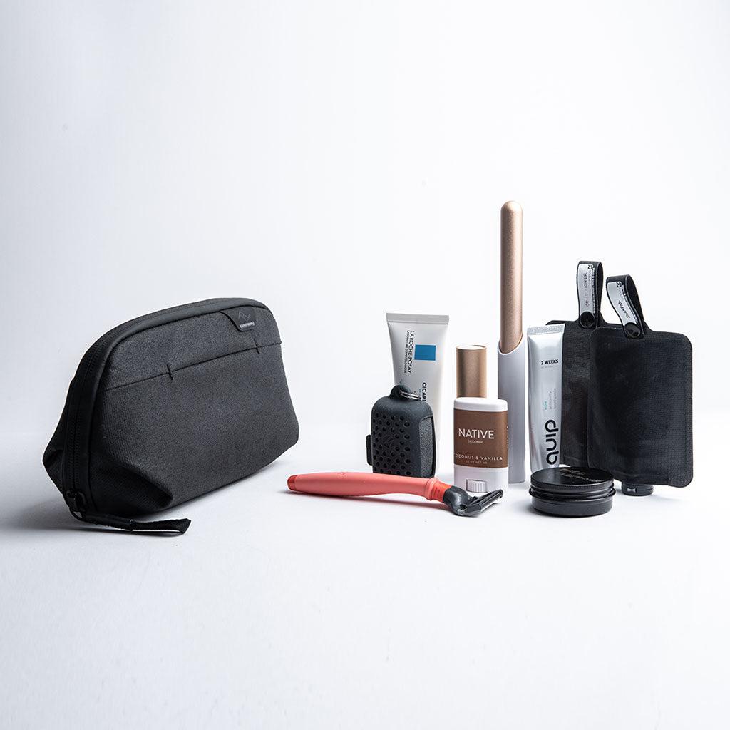 Small Wash Pouch | Black (PFAS)