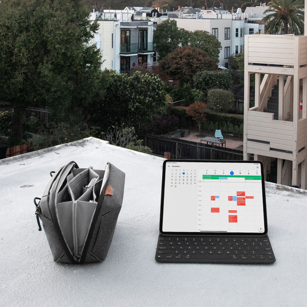 Tech Pouch | Charcoal (PFAS)