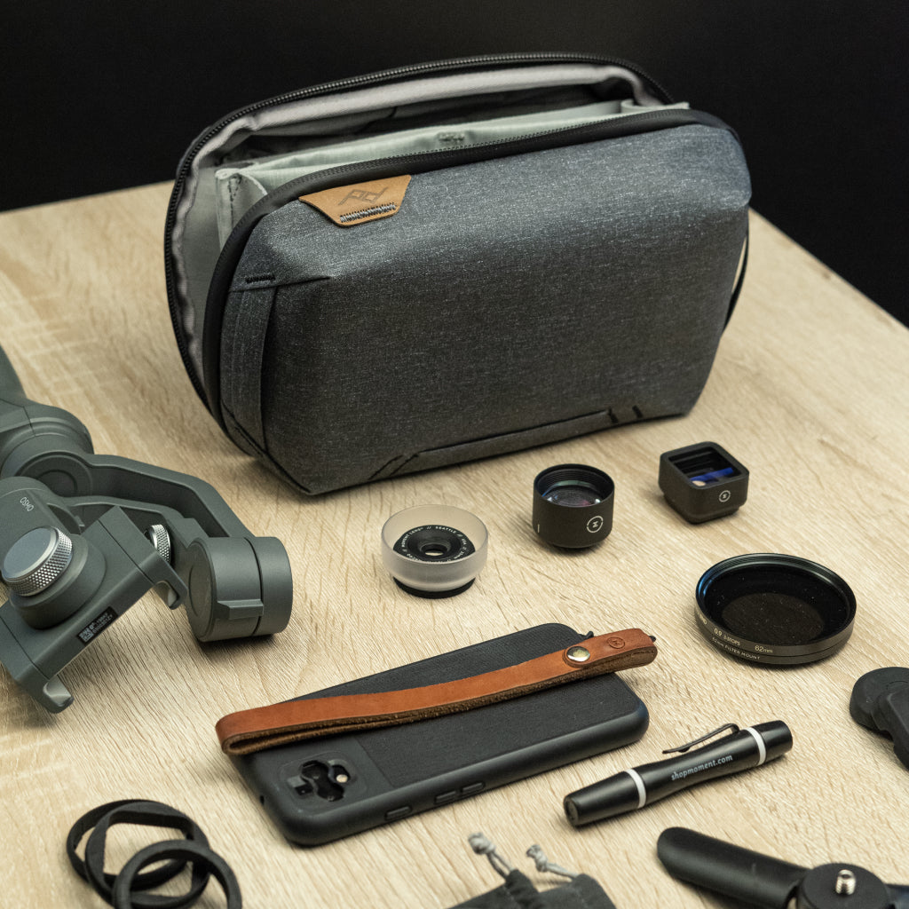 Tech Pouch | Charcoal (PFAS)