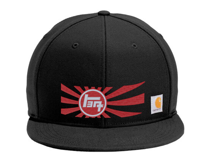 3 Stripe Toyota Carhartt Flat Brim Snap Back Hat - Reefmonkey