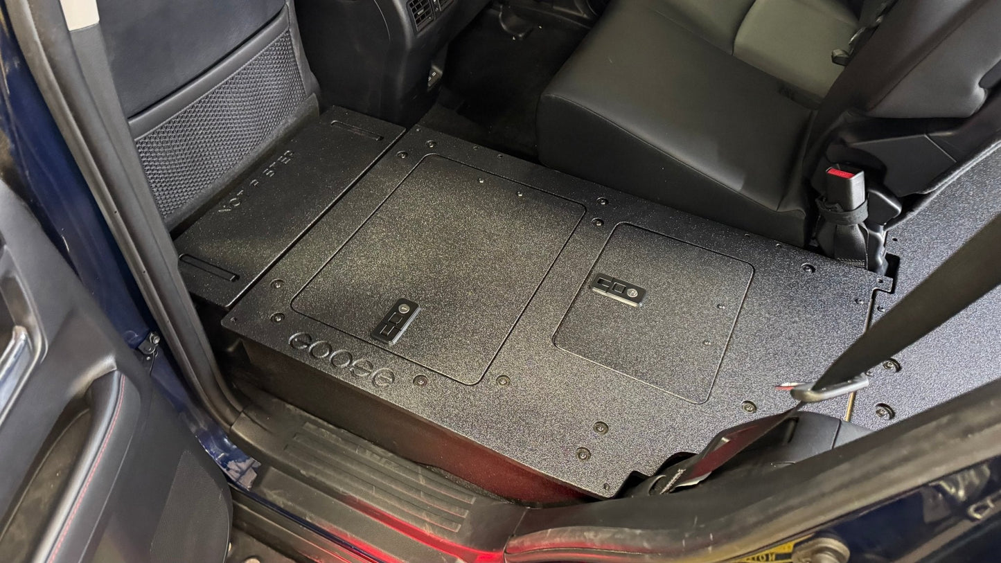 Toyota - 4Runner - 2010-2024 - 5th Gen - Standard - Explore Series - Seat Delete Plate System - Second Row - V2 - Plate Based