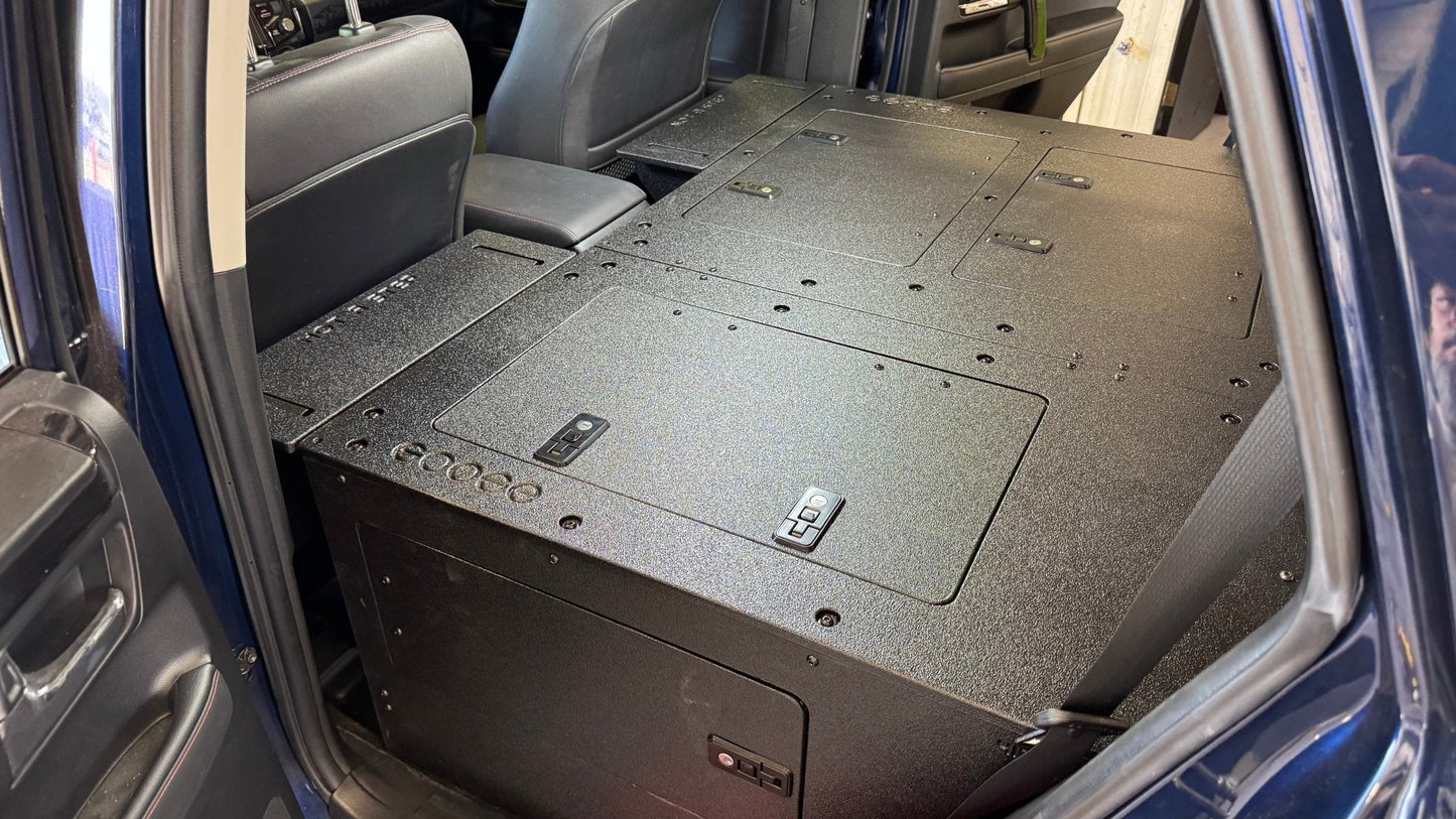 Toyota - 4Runner - 2010-Present - 5th Gen - Standard - Explore Series - Seat Delete Plate System - Second Row - V2 - 10" Module Based