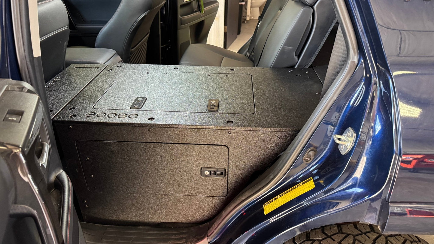 Toyota - 4Runner - 2010-Present - 5th Gen - Standard - Explore Series - Seat Delete Plate System - Second Row - V2 - 10" Module Based