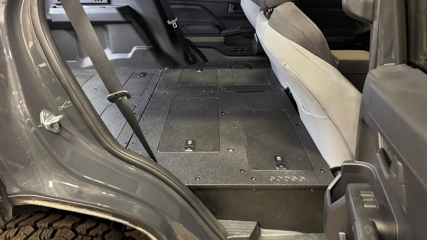 Toyota - 4Runner - 2025-Present - 6th Gen - Explore Series - Seat Delete Plate System - Plate Based - Non-Hybrid - Non-Third Row Vehicles