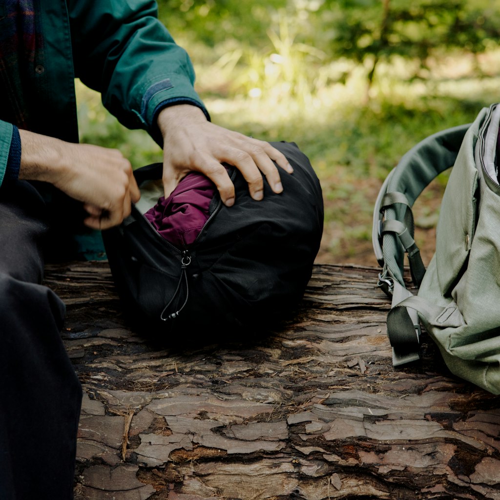 Ultralight Packing Cube | XXS | Black | Fabric