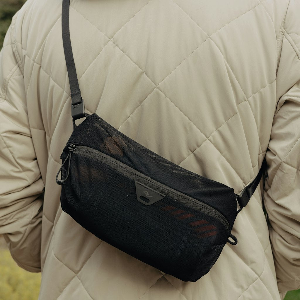 Ultralight Packing Cube | XS | Black | Mesh