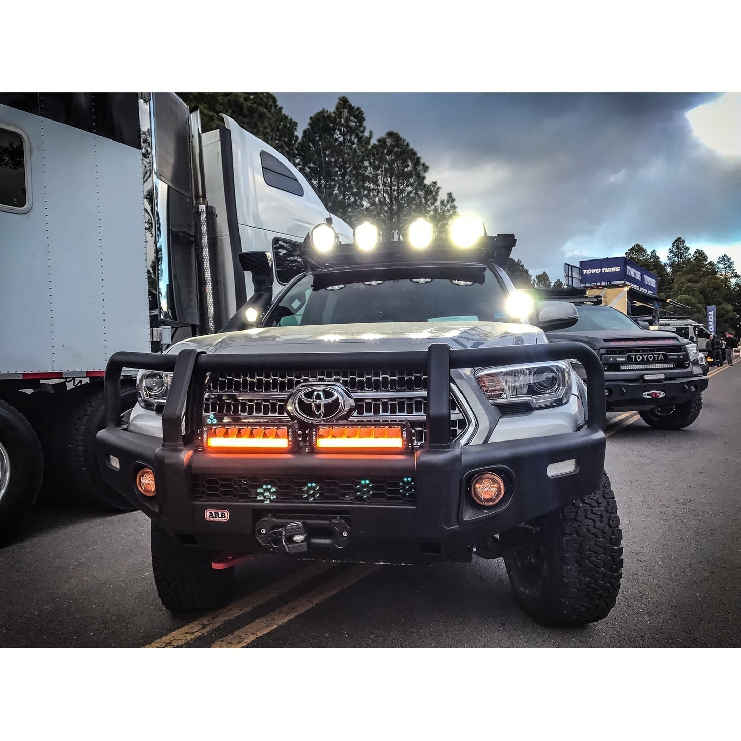 40" Shocker Dual Action LED Light Bar | Trail Amber Elliptical